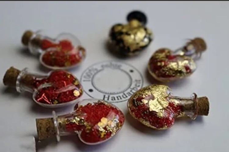 Gold Leaf Gilding Resin Flakes 10g Gold Metallic Foil Flakes