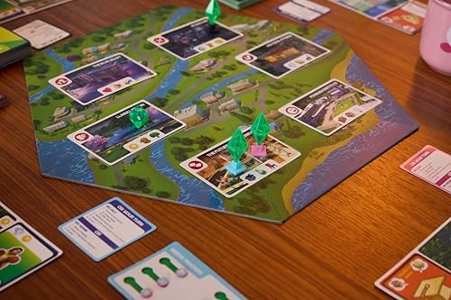 Goliath The Sims Board Game | Family 6.35cm x 20.32cm x 26.67cm, Multicolor