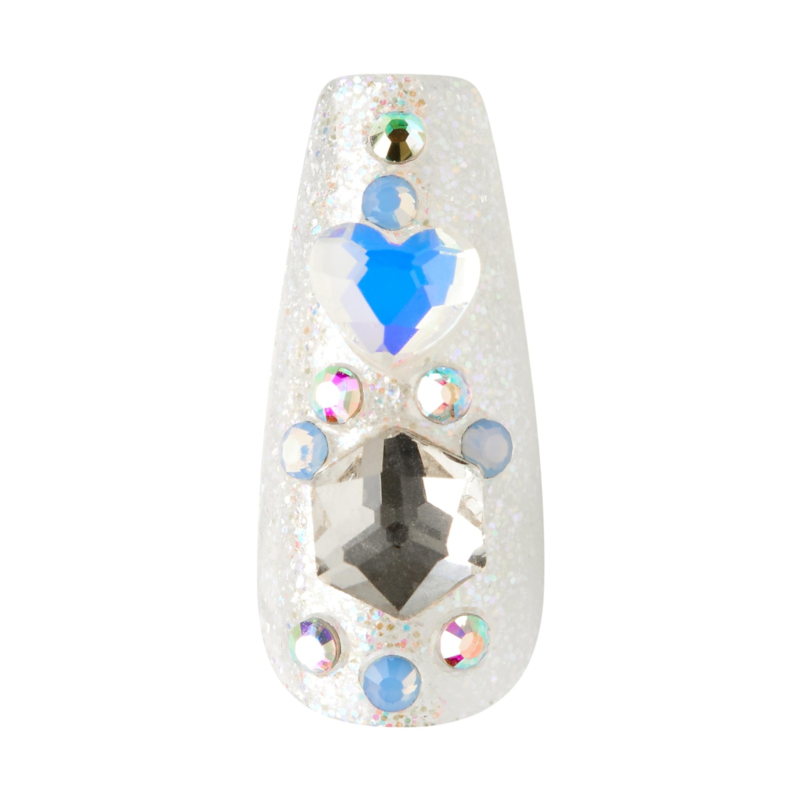 Majestic Nails High-End Sculpted Manicure – Your Grace, Rewearable, Salon Qua…
