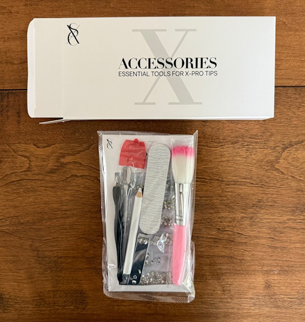 SXC Cosmetics X-Pro Tips Acrylic Soft Gel System FRENCH NAIL Skintone Nude NIB