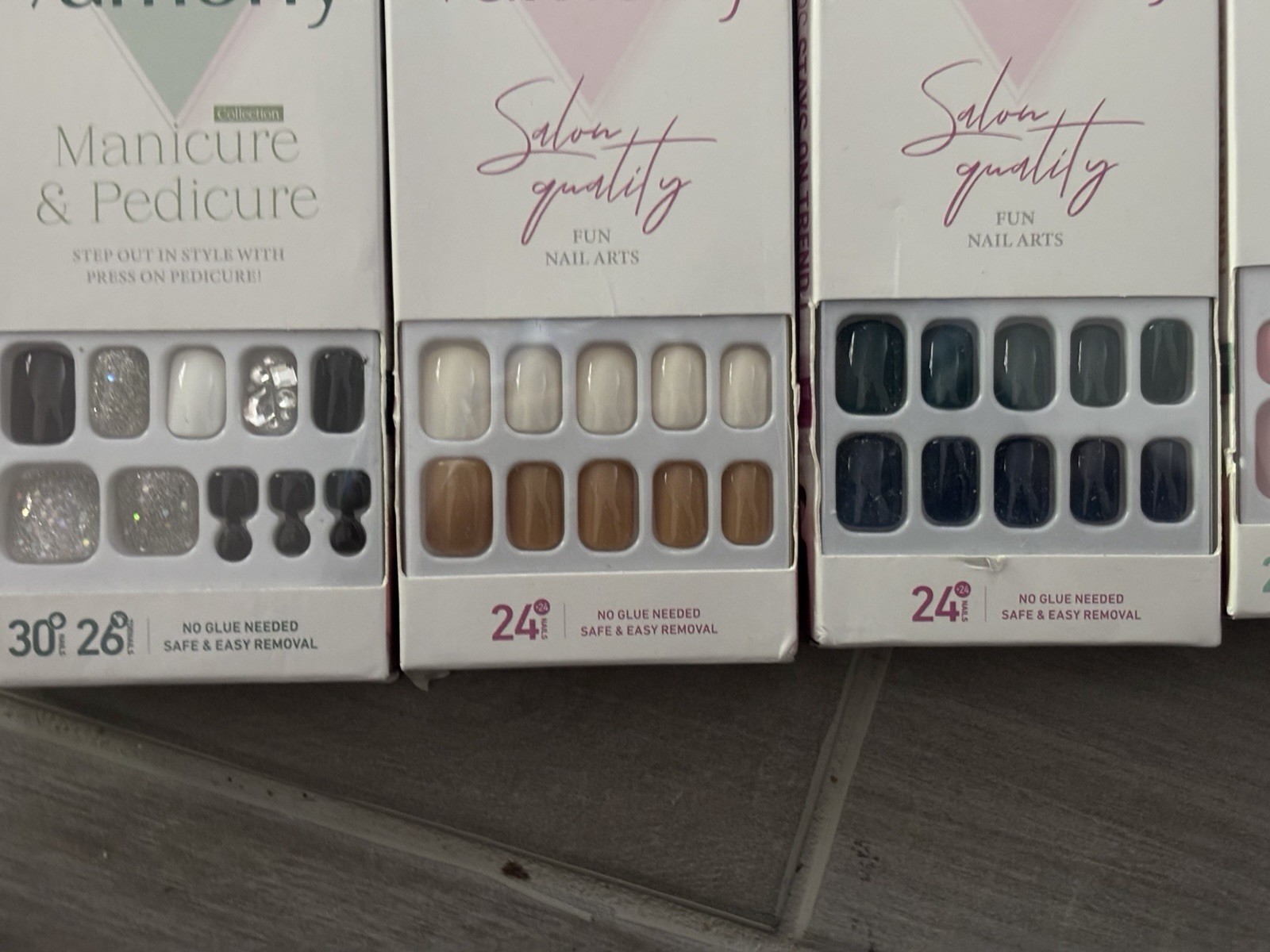 Vamony Press-On Nails for Mommy and Baby Girls