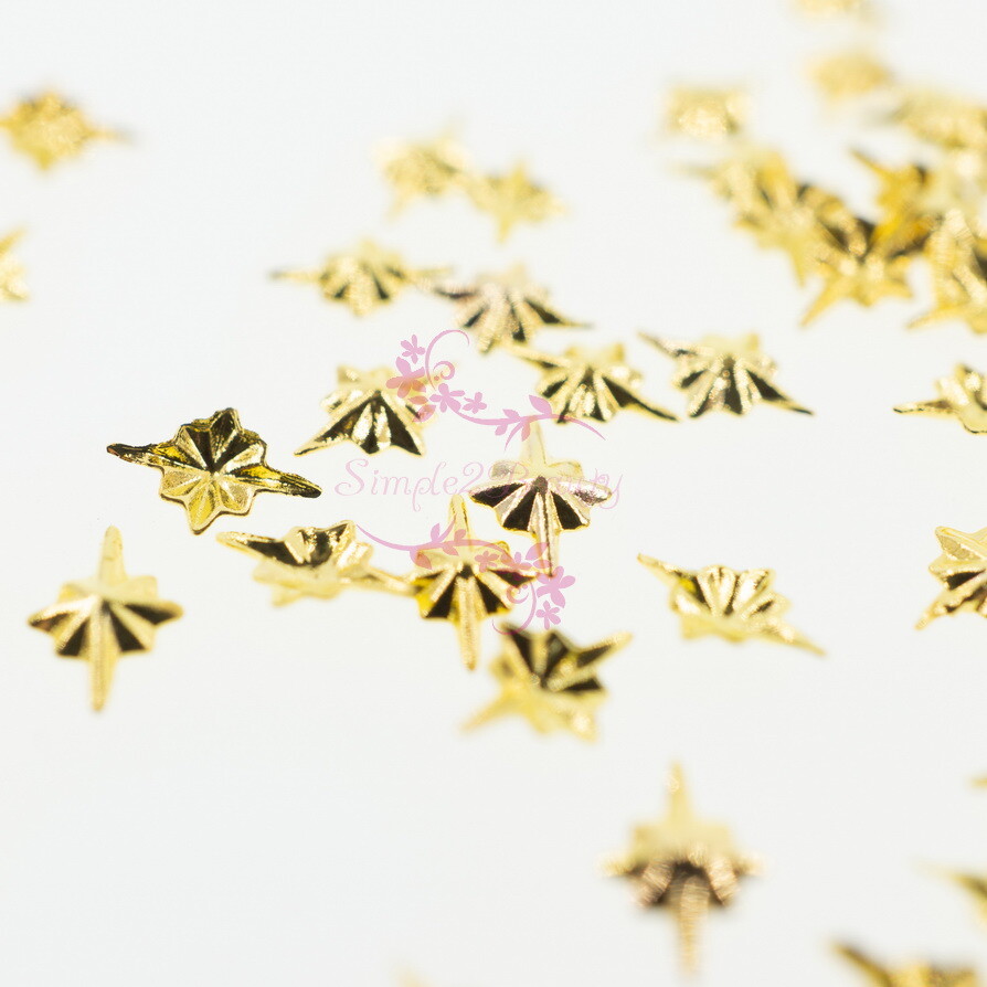 500 Starlight Style Studs Rivets Metallic 3D Design Nail Art Manicure Decoration