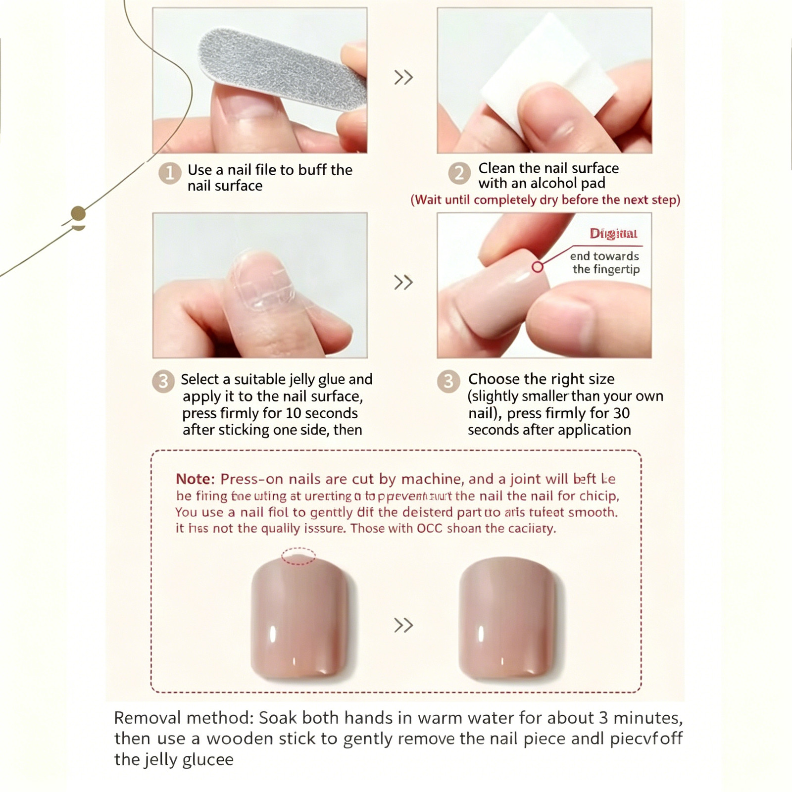 Blue Gray Cat Eye Press On Nails, Gentle Elegant Style, Skin Brightening, Daily