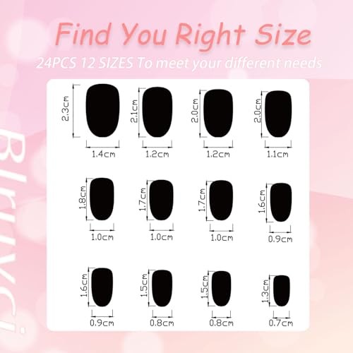 Pink French Press on Nails Almond Fake Nails with Flowers Flowers Designs-3