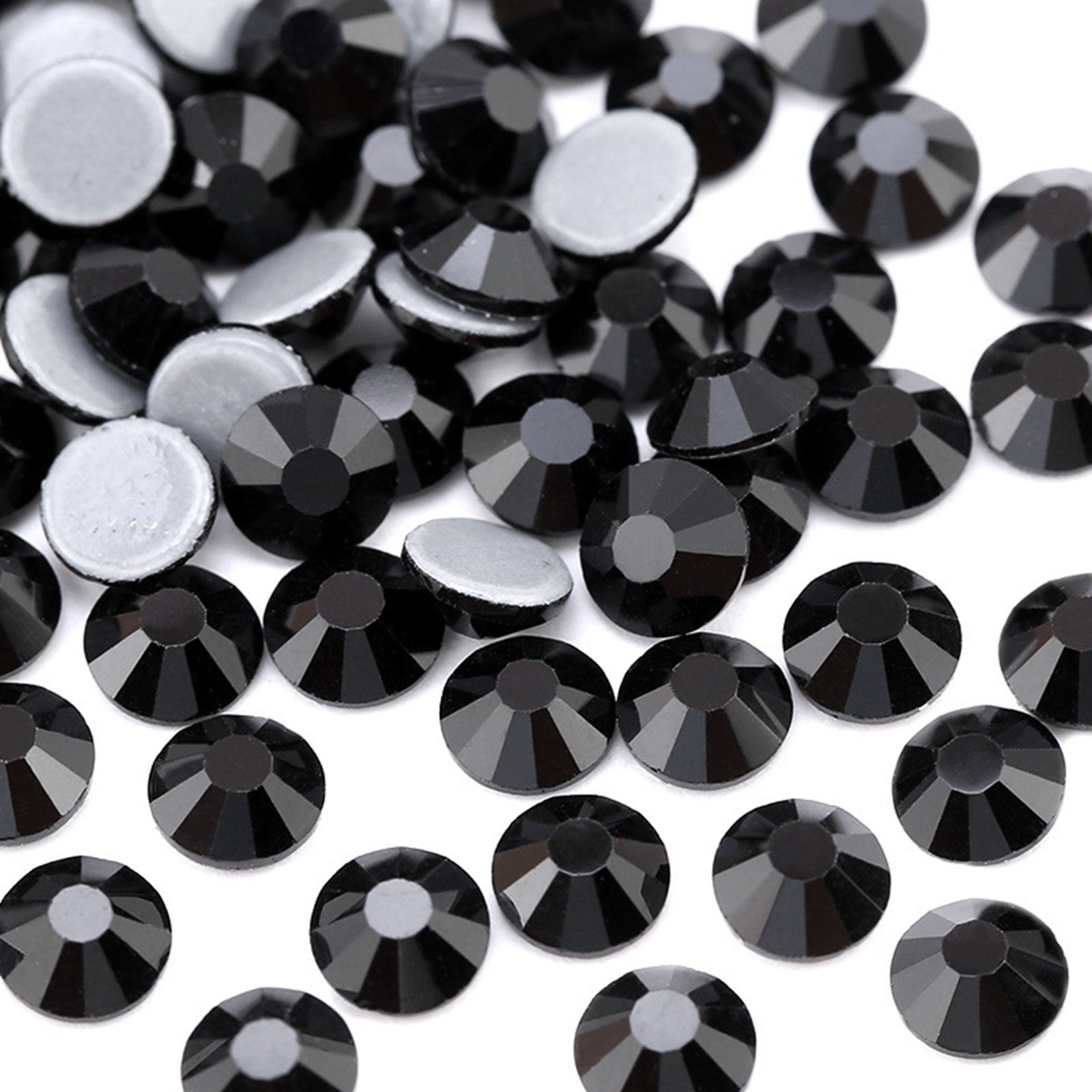 1440pcs Colour Flatback Crystal Iron On Strass Hotfix Glass Rhinestones Hot Fix