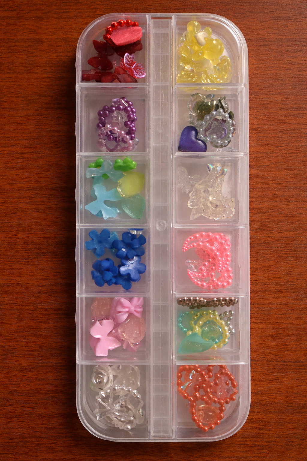 Nail Art Kit Rhinestones Charms Gems Beads Mixed DIY Craft Set Choose Style