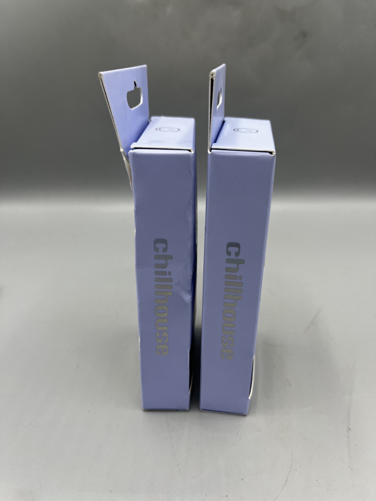 Lot Of 2 Chillhouse Chill Tips Nail Art Press On AI Supernova White & Purple NEW