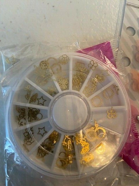 Fingernail or Craft Embellishments Pack…Very Tiny