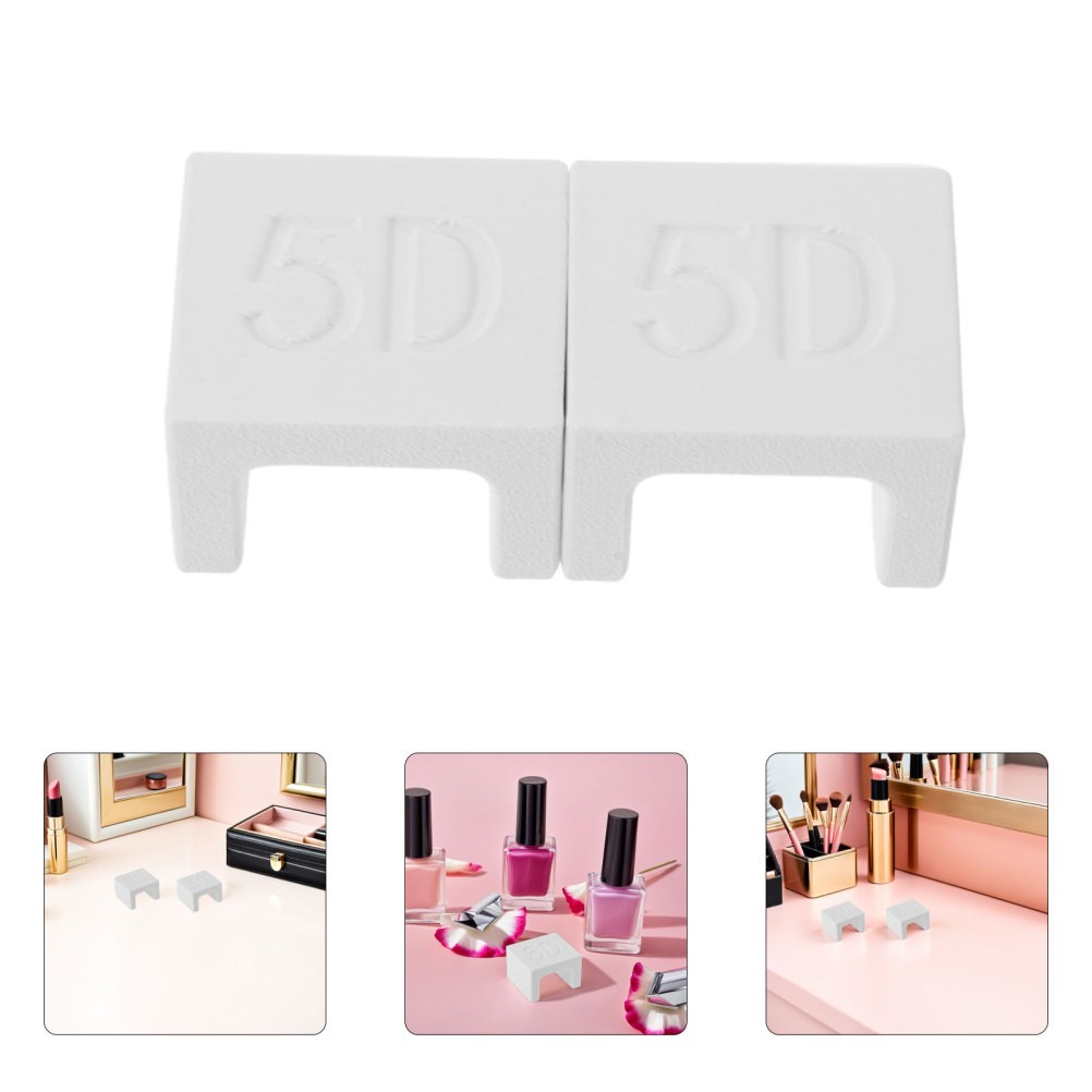 2 Pcs Cat Eye-catching Device 5d Nail Salon Magnet Magnetic Art Tool