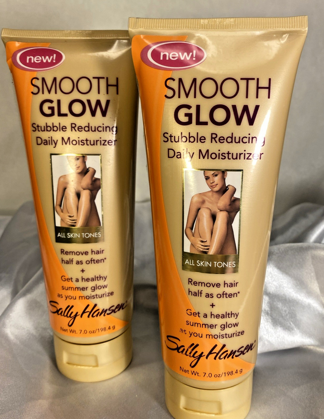 2X Sally Hansen Smooth Glow Stubble Reducing Daily Moisturizer Summer GLOW Rare