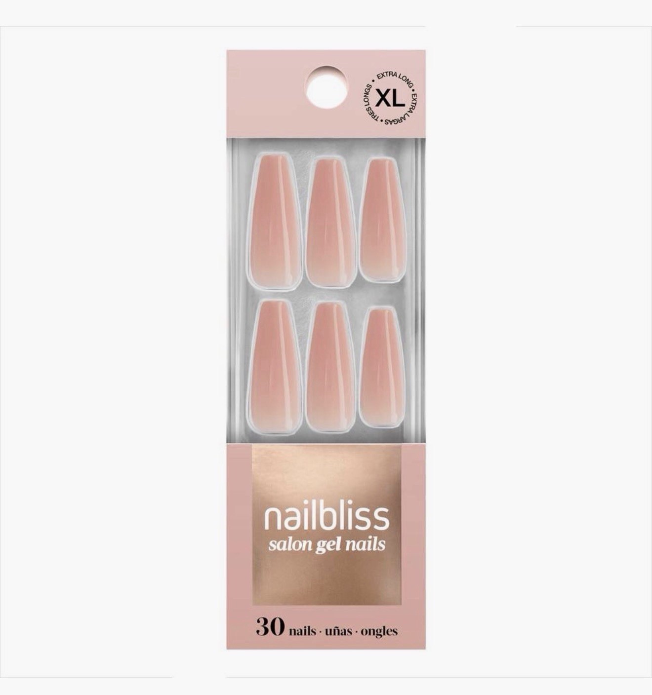 Dashing Diva Nailbliss Salon Gel Nails, XL (30 ct)