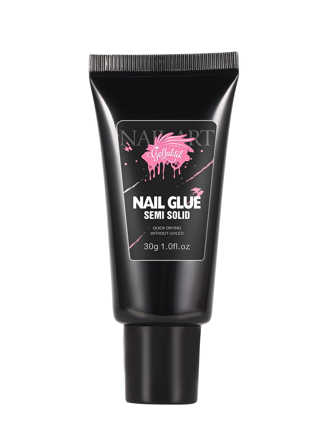30ML Strong Nail Glue for Press on Nail Tips, Glue Gel for False Nails Fake Acry