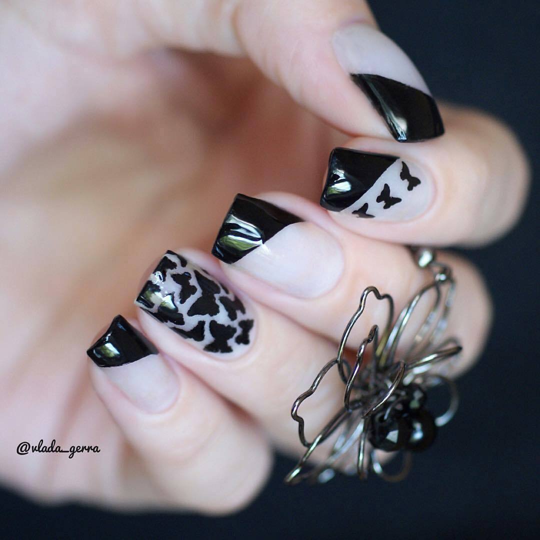 Whats Up Nails Butterflies Stencils for Nails, Nail Stickers, Nail Vinyls