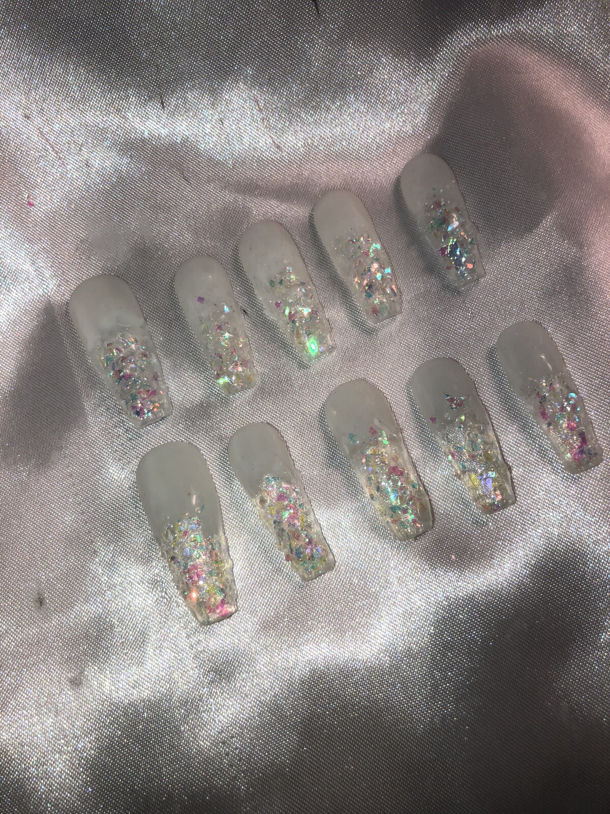 Z NAILZ! Gorgeous set of Handmade Z CLAWZ! Custom Alligator Press On Nails