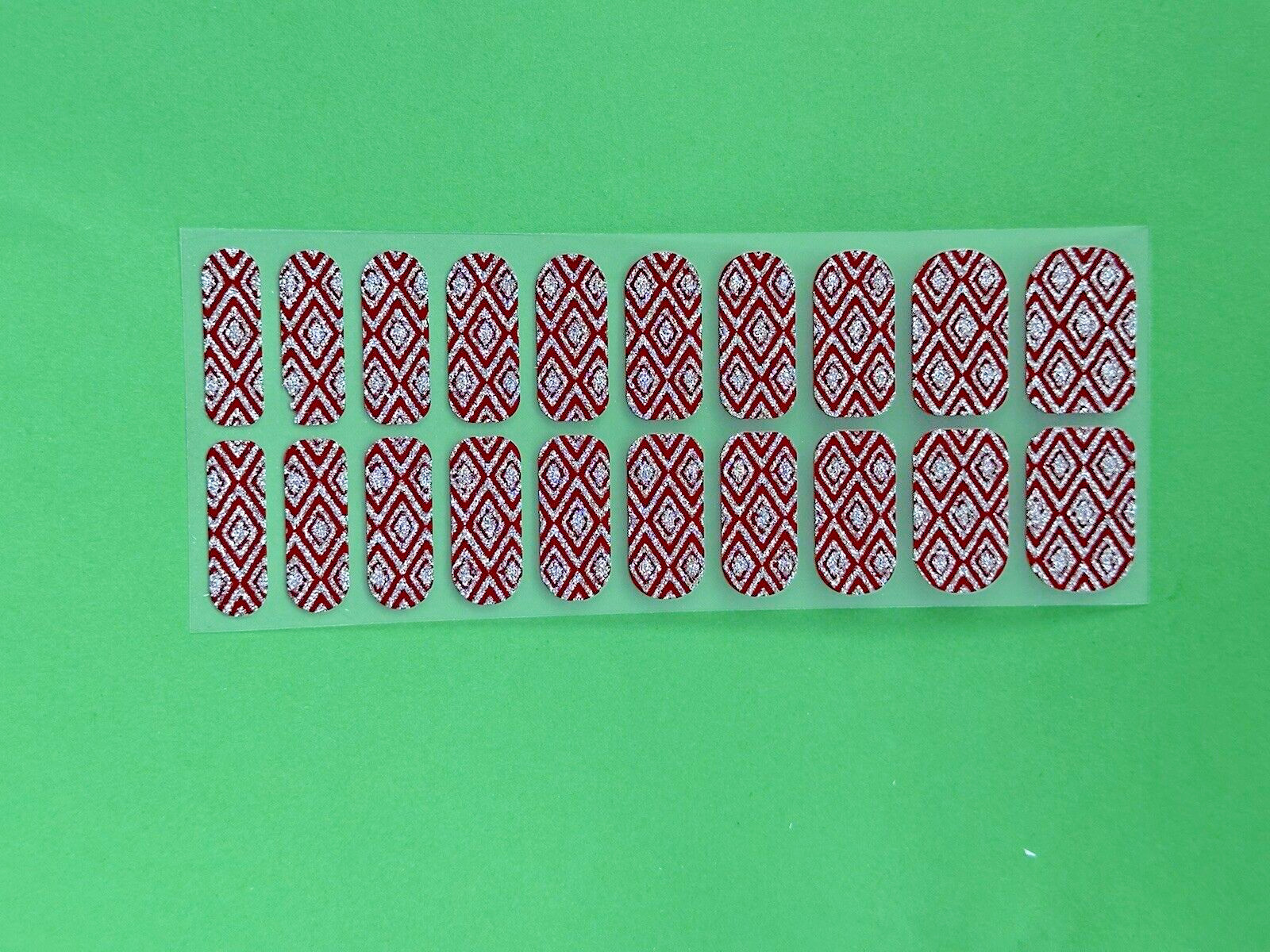 20 Strips In a Pack Instant Nail Wrap, Peel and Apply, Hottest design Brand New.