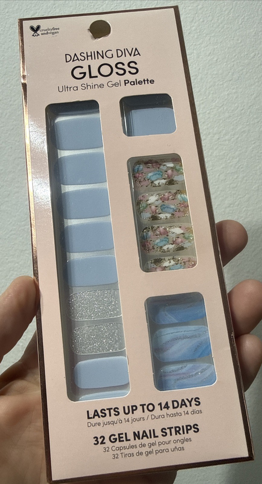 Dashing Diva Glaze Ultra Shine Gel 32 Nail Strips Spiritual Journey GS253Palette