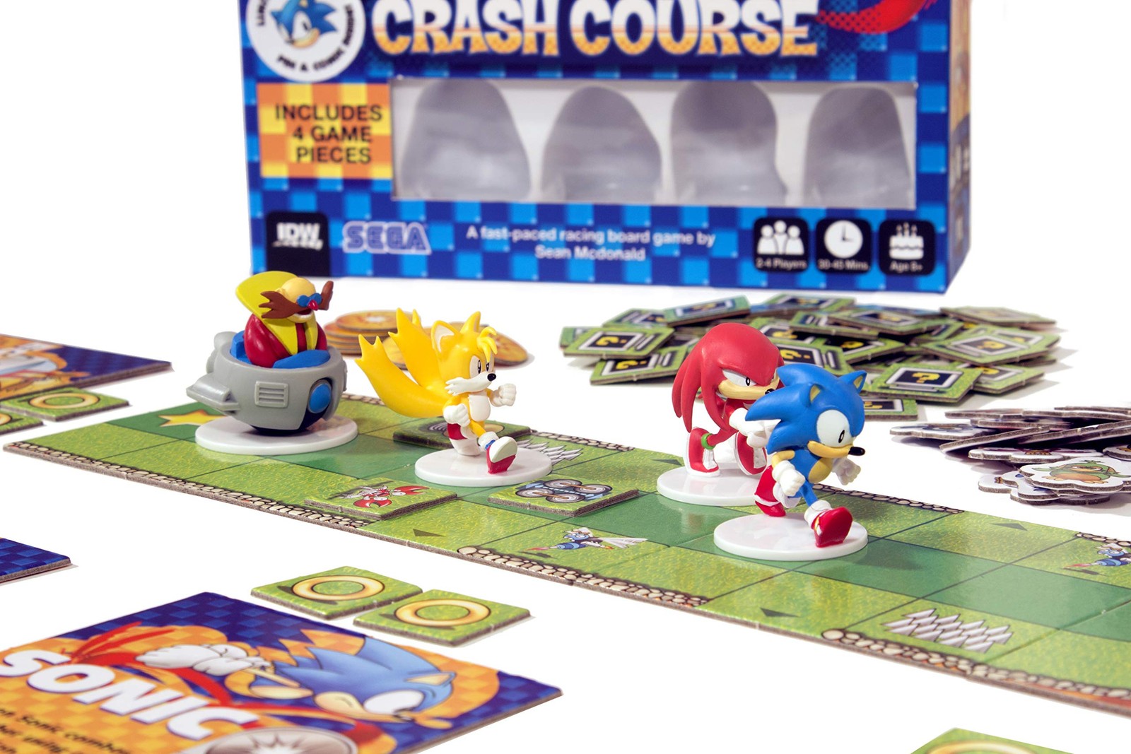 Sonic the Hedgehog Crash Course by IDW Games | Fast-Paced Racing 9.3 inches
