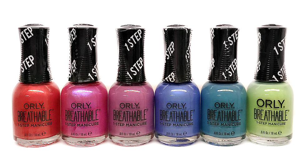 Orly BREATHABLE Treatment + Color Nail Lacquer SUPER BLOOM Spring Summer 2021