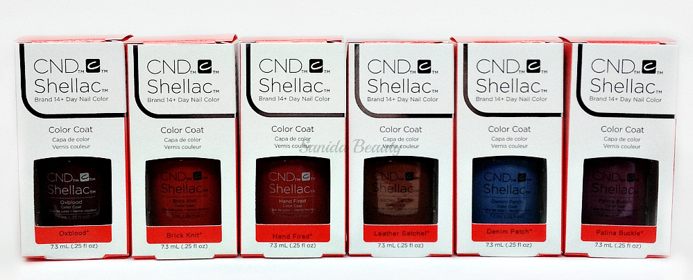 CND Gel Polish .25oz- Pick any Color From CRAFT CULTURE Collection- Shellac