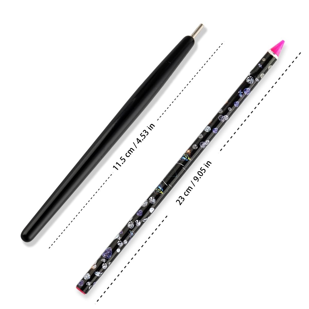 FSpronail Caviar Nail Beads Applicator Pen Kit – 2PCS Magnetic Tool
