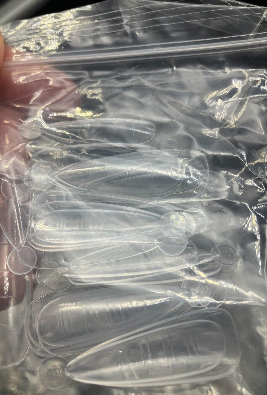 Nail art supplies, fake nail tips, silicone sculpting tools for modeling gel, 3D