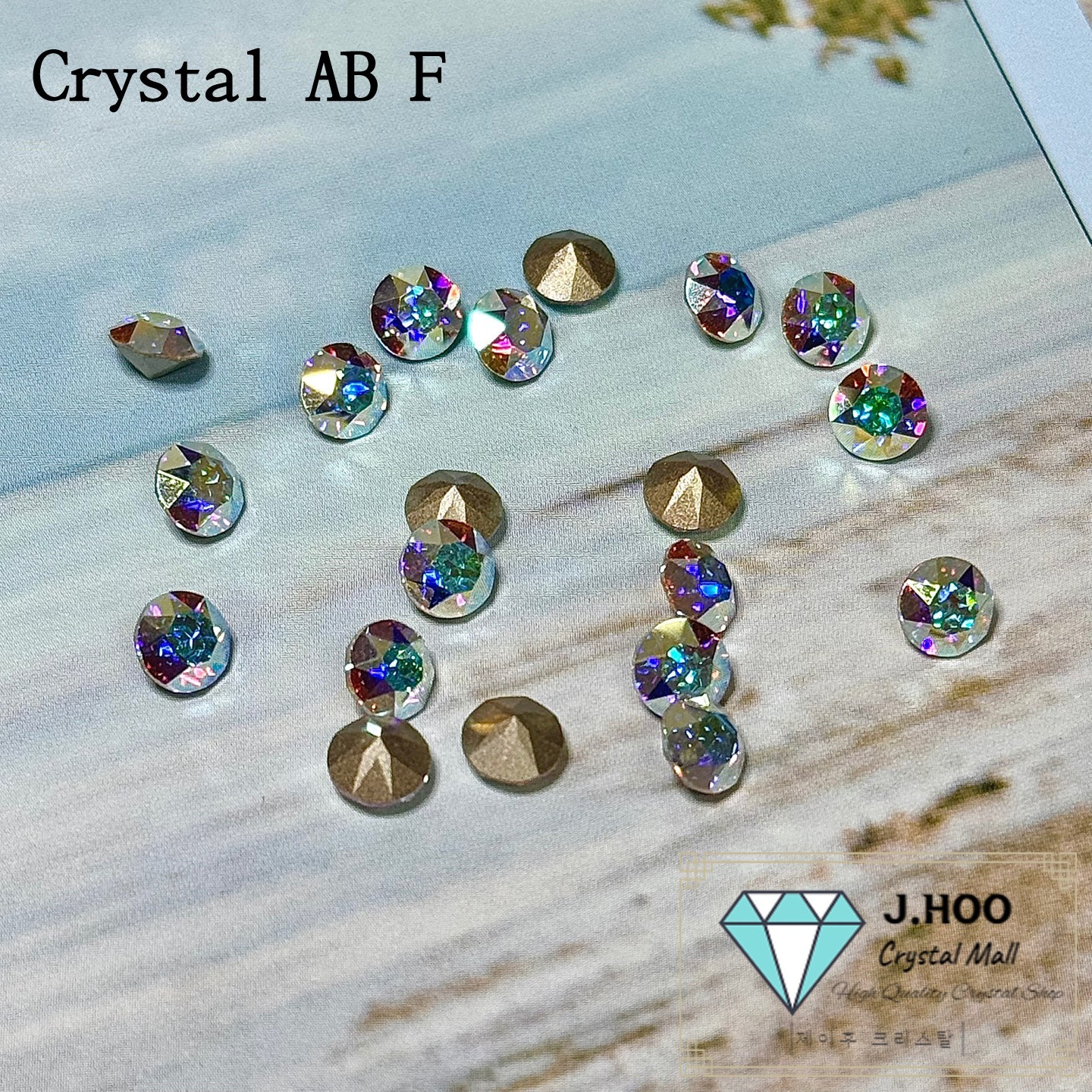 Swarovski Crystal 1088 -Crystal AB F
