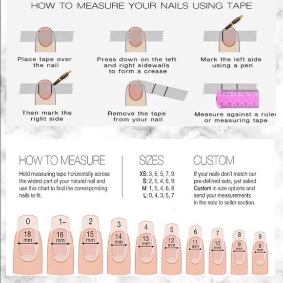 Luxury Press On Nails 3XL