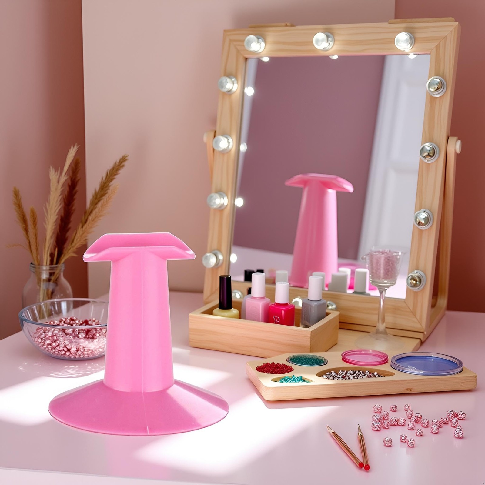 Nail Art Painting Finger Rest Stand Support Pedicure Gel Tool Practical Design