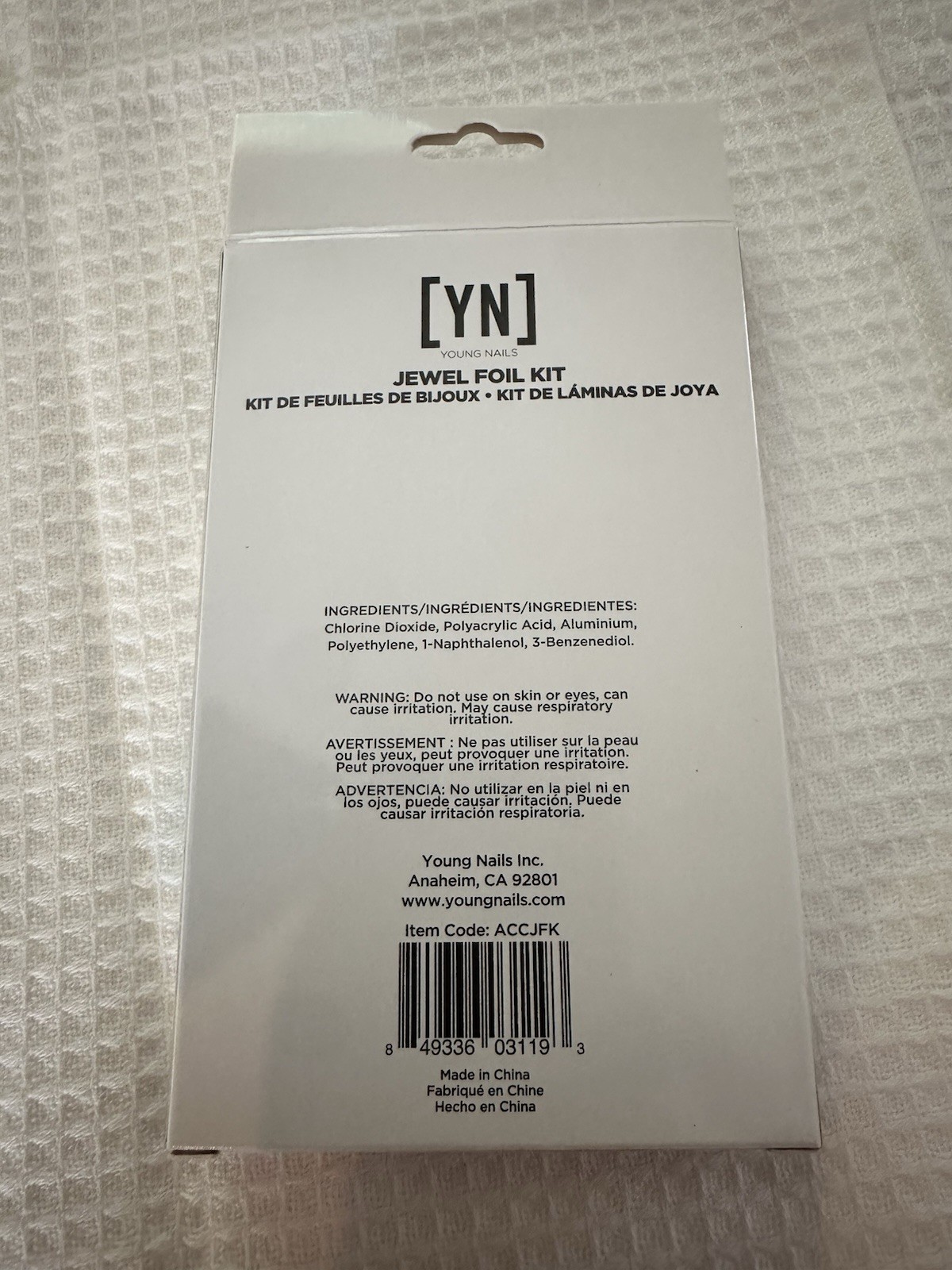 Young Nails Jewel Foil Kit – New In Box – Nail Art