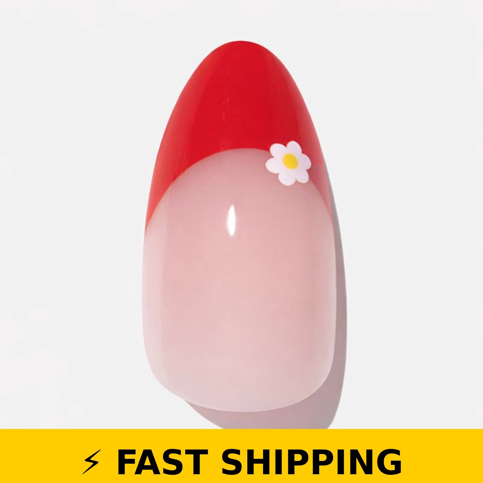 DIGI by Glamnetic Short Almond Press-on Nails – 24 Pieces