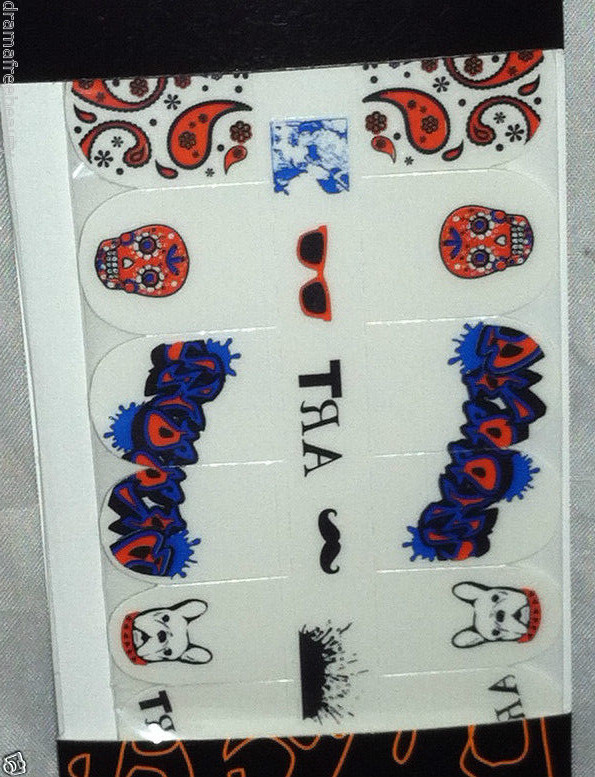 Maybelline Color Show Nail Stickers/Tattoos *40 LOWER EAST SIDE* Limited Edition