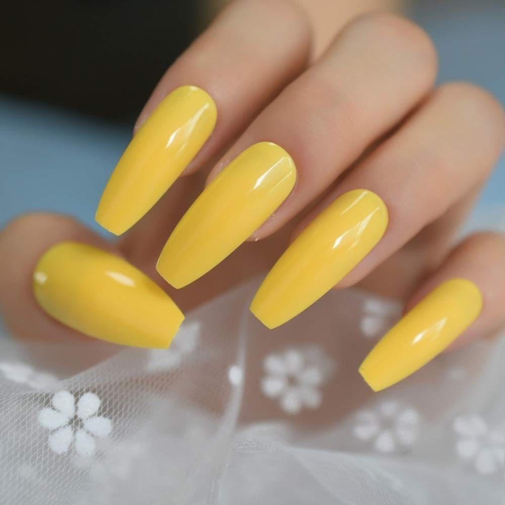Coolnail Ombre Gradient Pink Nude White Press-On Nails Extra Long