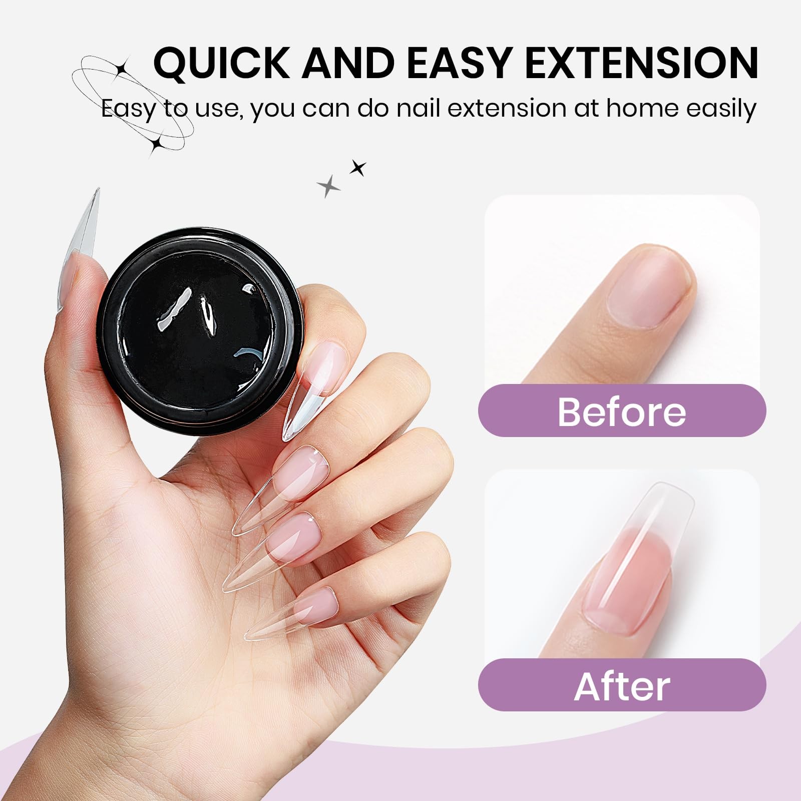 SUPWEE Clear White Sculpting Gel 5g