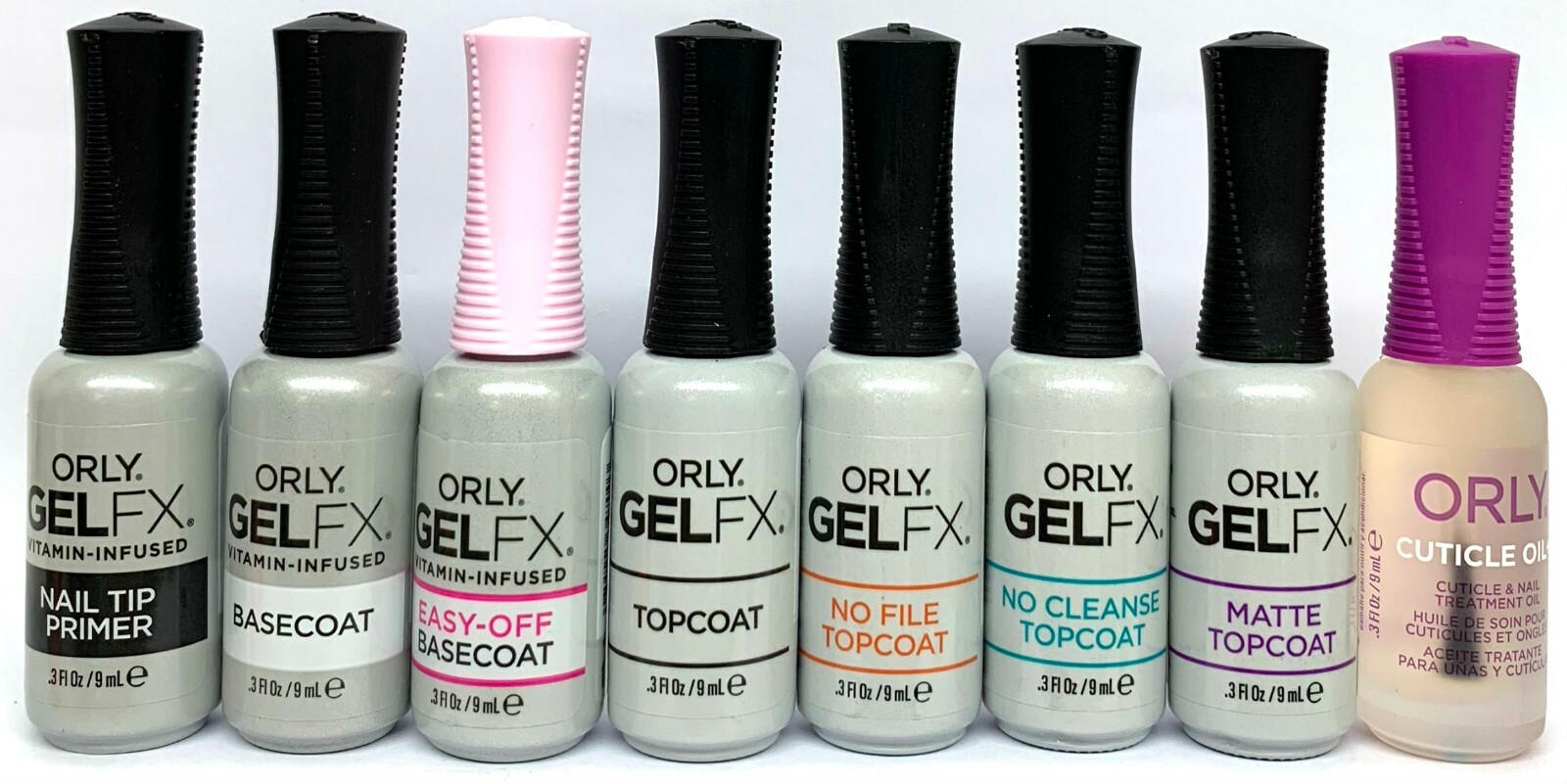 Orly GelFX NAIL POLISH – Choose Any Base/Top/Primer/Cuticle Oil 0.3oz/9ml