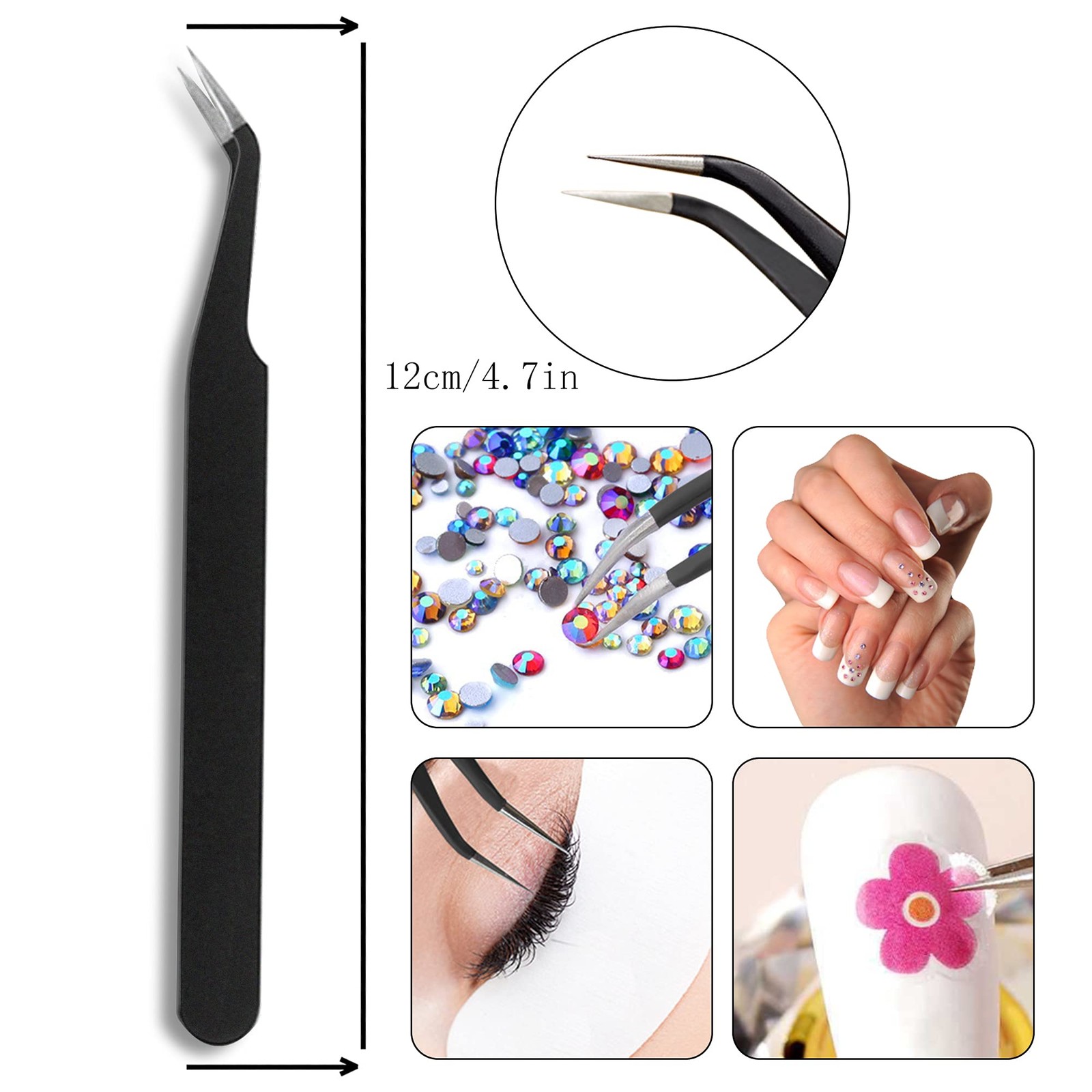 Rhinestone Picker Tool 2 Acrylic Handle Applicator