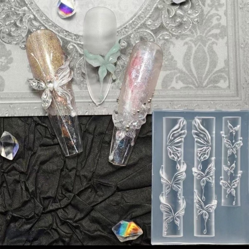 Butterfly Theme Small Accessories Crafting Molds Present for Beauty Enthusiasts