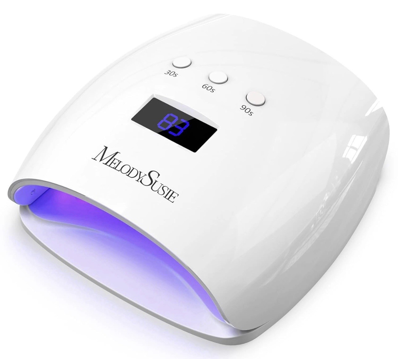 MelodySusie Nail Dust Collector And UV Nail Lamp Combo