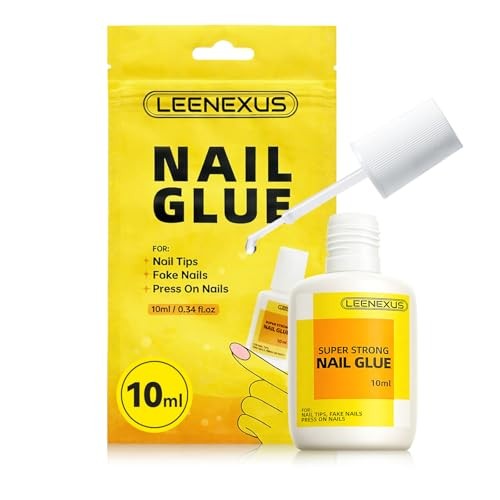 Super Strong Brush On Nail Glue,【Advanced Resin Formula with Deep Micro
