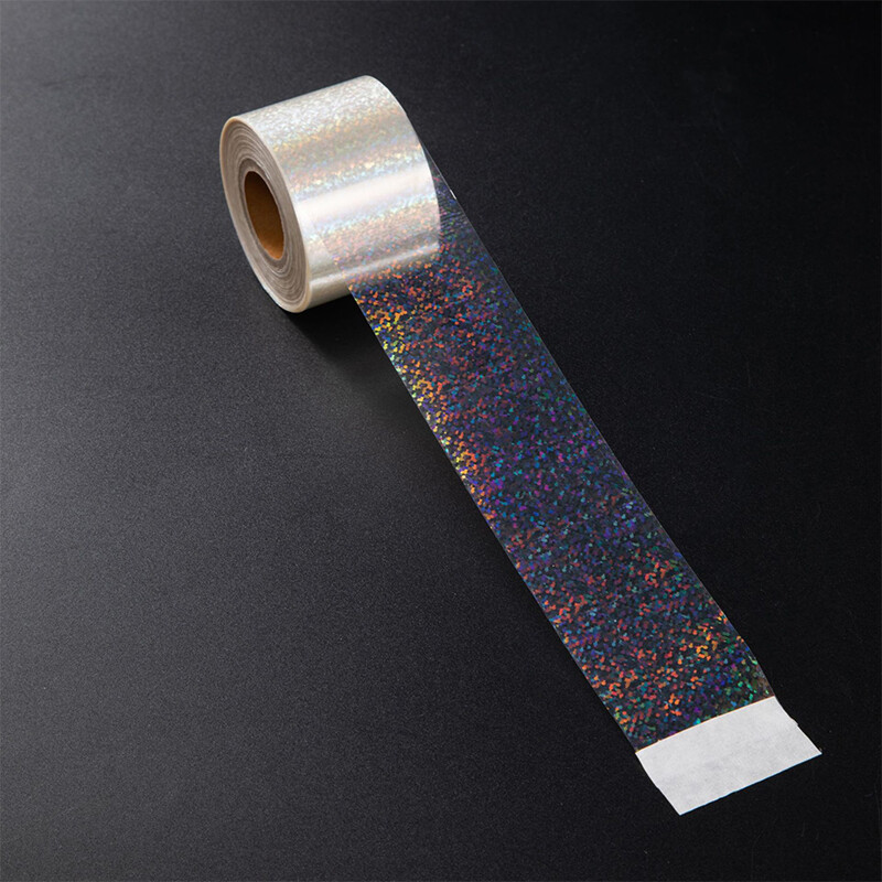 2 Roll of 120m Nail Art Foils Transfer Sticker Aurora Chrome Decals Tips Decor
