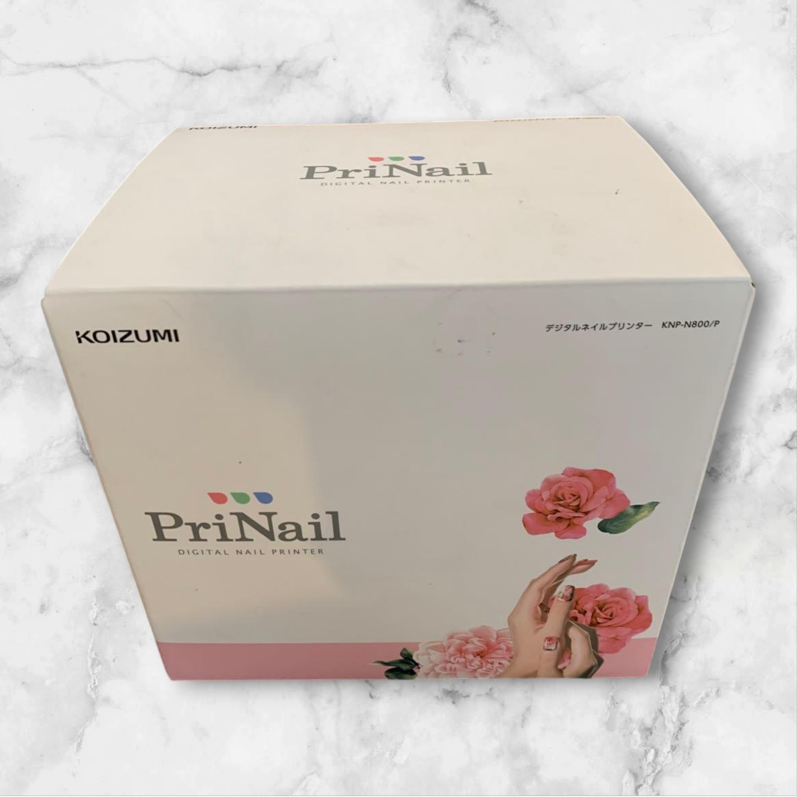 KOIZUMI PriNail Digital Nail Printer KNP N800 P Pink Nail Art Machine Wi-Fi