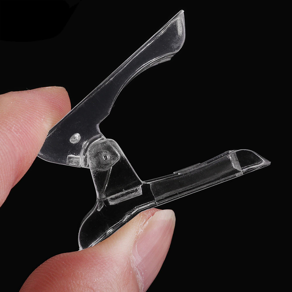 500X Nail Tips Clip Quick Building Poly Builder GelDIY Extension Clamp Clips LOT