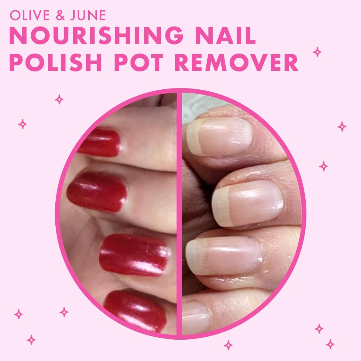 Olive & June Nourishing Remover Pot | Non Acetone |