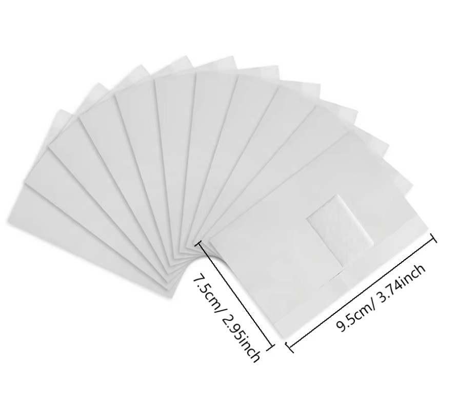100Pcs Bag Aluminium Foil Nail Art Soak Off Polish Nail Removal Wraps Towel Gel