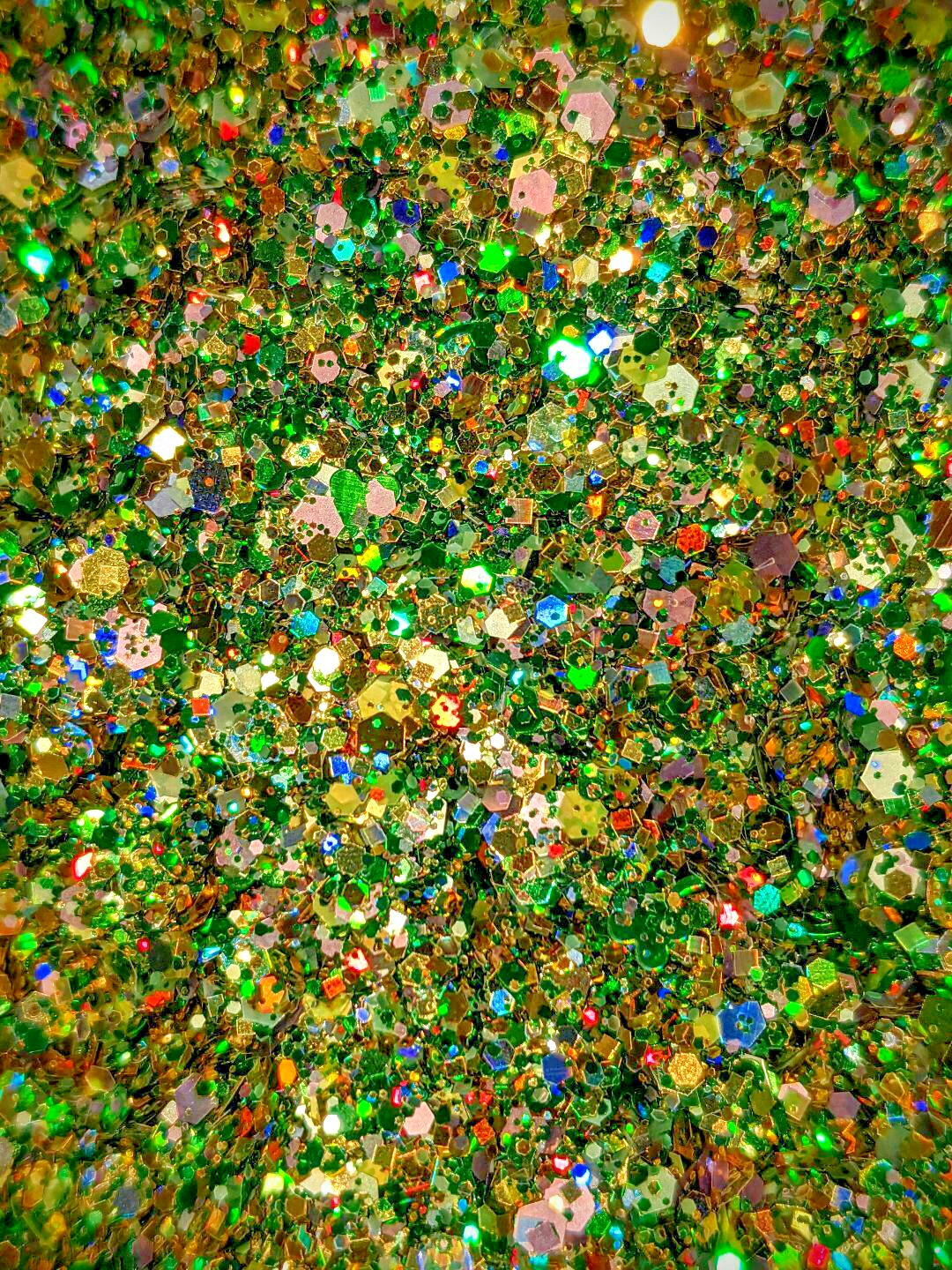 Limited Ed Glitter Mix~HAPPY ST.PATRICKS DY~Nail Art/Body Glitter/festival/Slime
