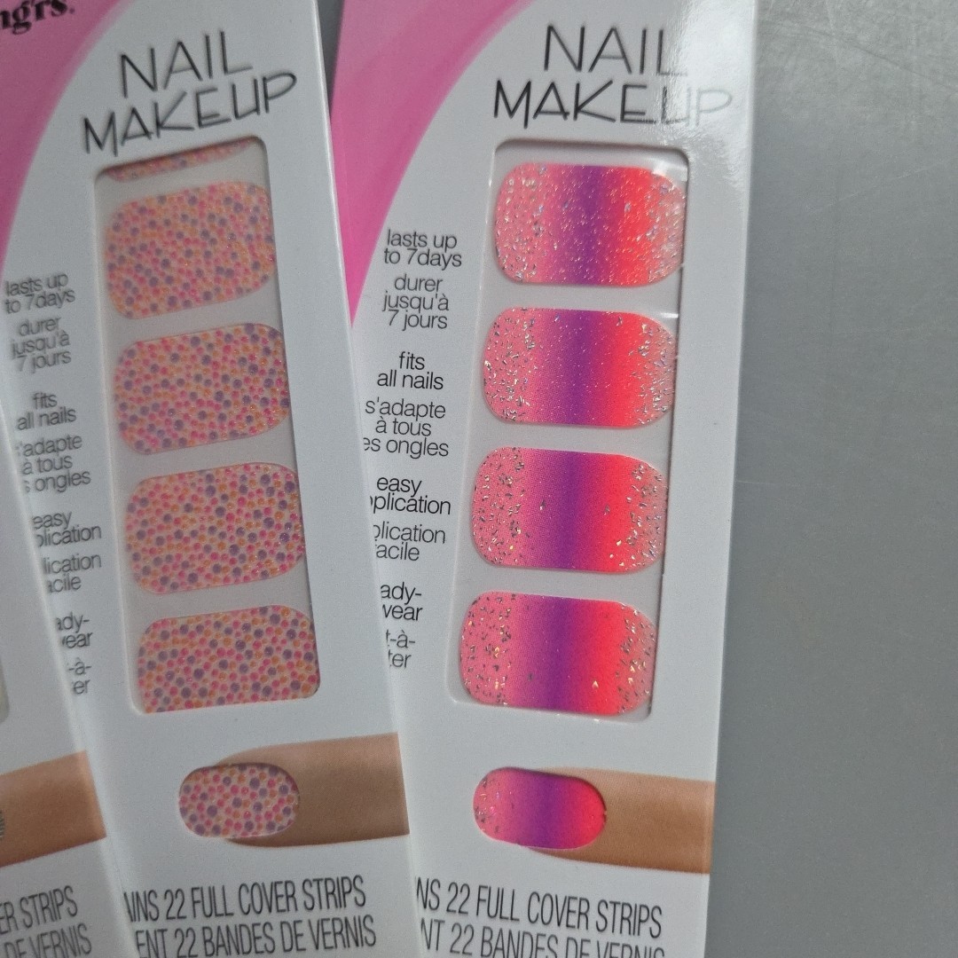 FING’RS NEW Nail Art Stickers Sets for 3