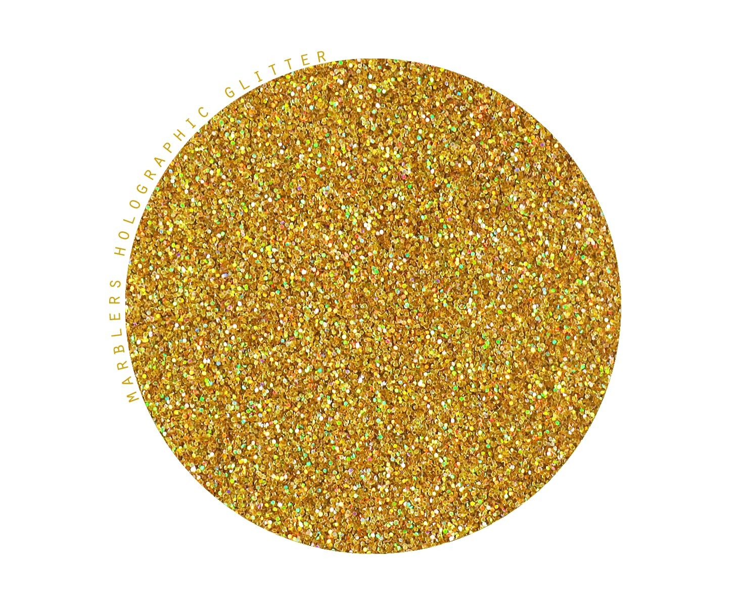Holographic Glitter [Holo 24K Gold] 3oz (85g) | Fine | Non-, Vegan, Cruelty-|…