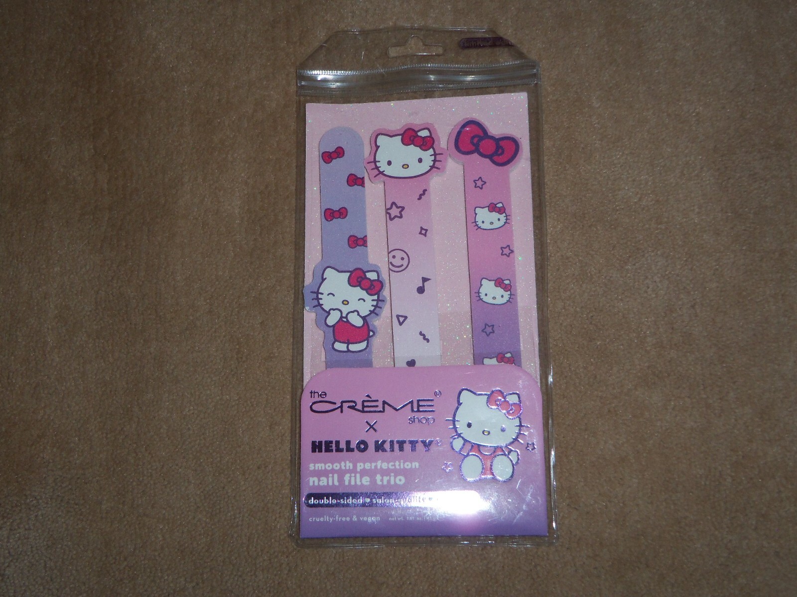 NEW, The Creme Shop x Hello Kitty Nail File Trio Set Limited Edition*