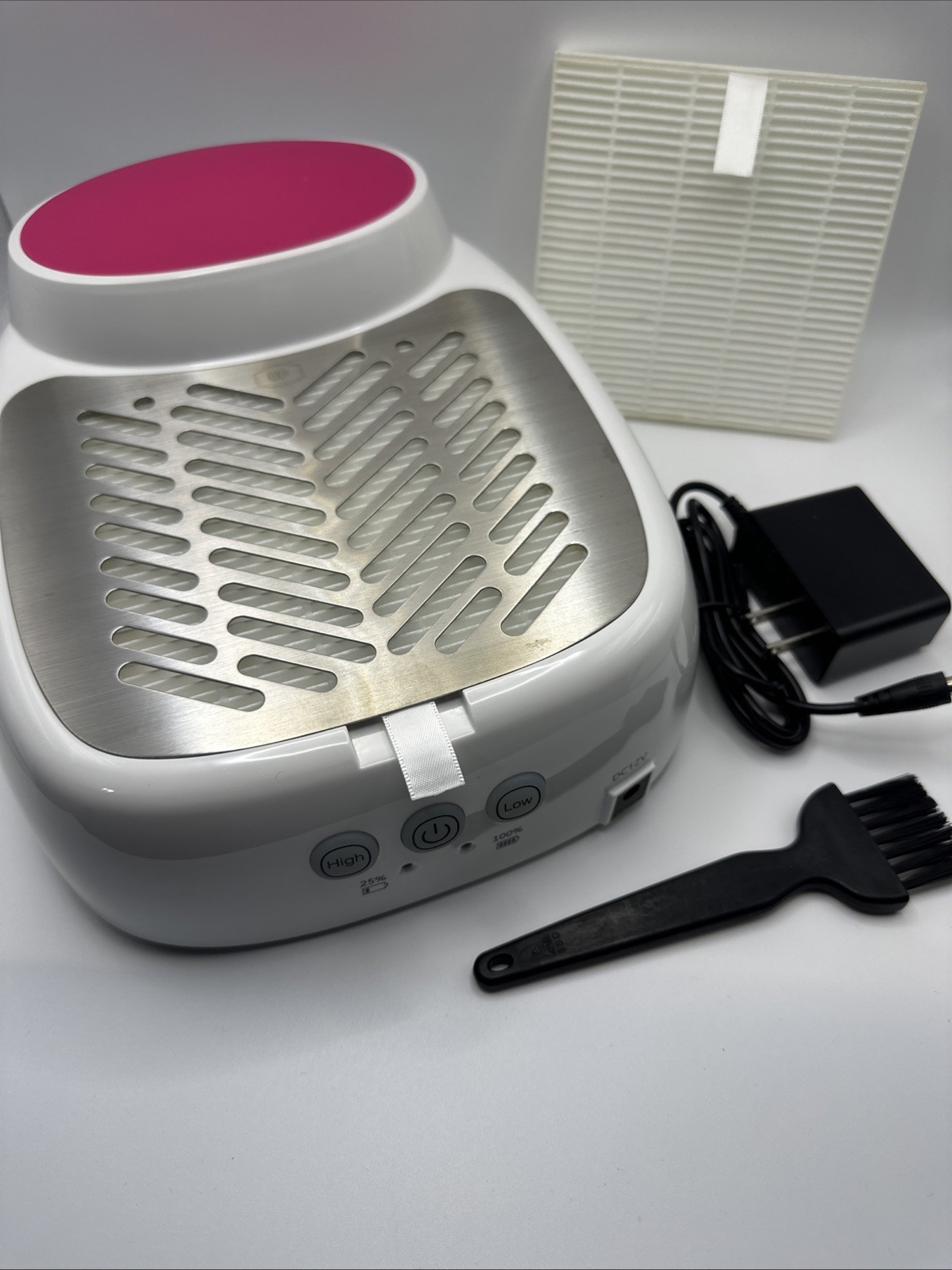 Professional Nail Dust Collector HJ02B 3000/4000RPM – Salon-Quality Manicure Too