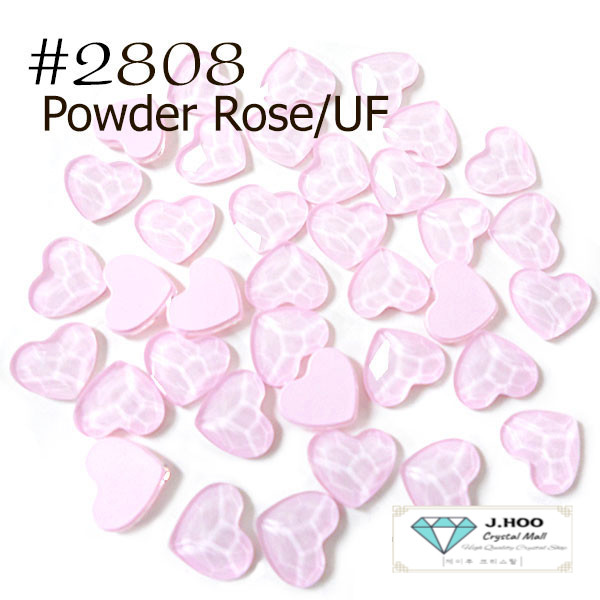 Swarovski 2808 Heart Flat Back 10mm(4pcs)