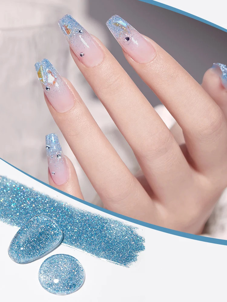 Flashing Rhinestone Gel Polish 2026